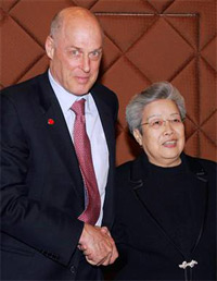 Hank Paulson and Wu Yi